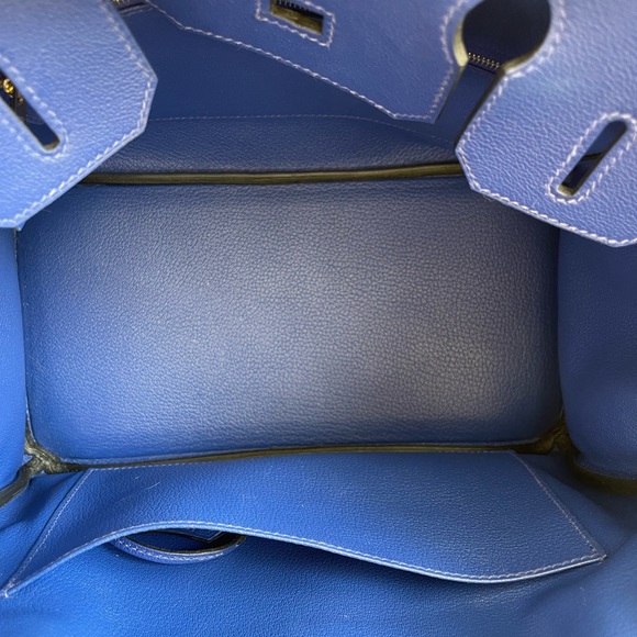 Birkin 30 bleu saphir SOLD - Picture 6 of 13